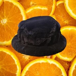 Parkhurst Brown Faux Fur Fedora‎